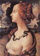 Piero di Cosimo Portrait of Simonetta vespucci oil painting